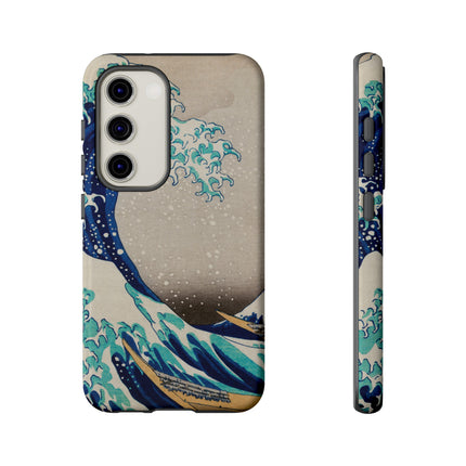 The Great Wave off Kanagawa by Katsushika Hokusai Phone Cases