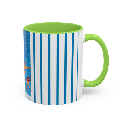 Snowfall & Couture Colorful Mugs (11oz, 15oz)