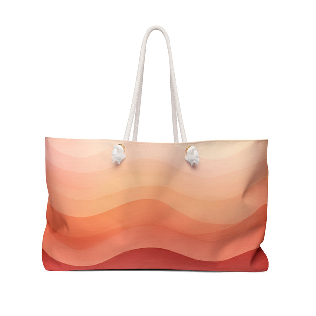 Autumn Serenade in Peach and Orange Weekender Bag