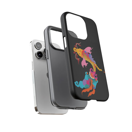 Golden Koi Phone Case – Lucky Swim & Vibrant Fortune