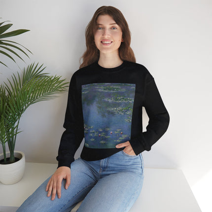 Water Lilies by Claude Monet Heavy Blend™ Crewneck Sweatshirt