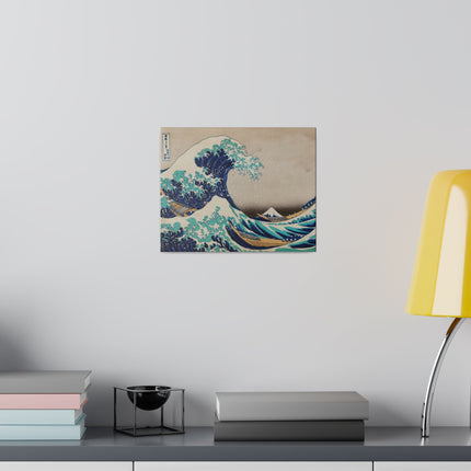 The Great Wave off Kanagawa by Katsushika Hokusai Matte Canvas, Stretched, 0.75"
