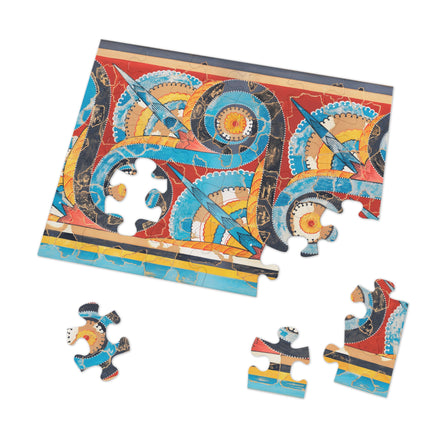 Reproduction of S-Spiral Frieze by Emile Gilliéron Jigsaw Puzzle (30, 110, 252-Piece)