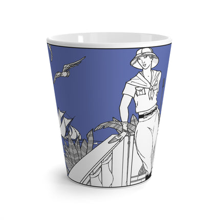 Coastal Elegance Latte Mug