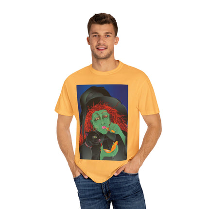 Mirror, Mirror A Witch's Touch Unisex Garment-Dyed T-shirt