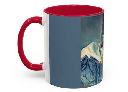 The Peppermint Bottle by Paul Cézanne Colorful Mugs (11oz, 15oz)
