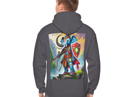 Cyberpunk Elephant – Heavy Blend™ Hooded Sweatshirt
