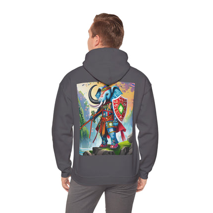 Cyberpunk Elephant – Heavy Blend™ Hooded Sweatshirt