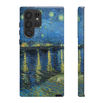 Starry Night Over the Rhone by Vincent Van Gogh Phone Cases