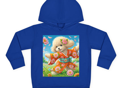 Chrysanthemum Meadow Play Toddler Pullover Fleece Hoodie