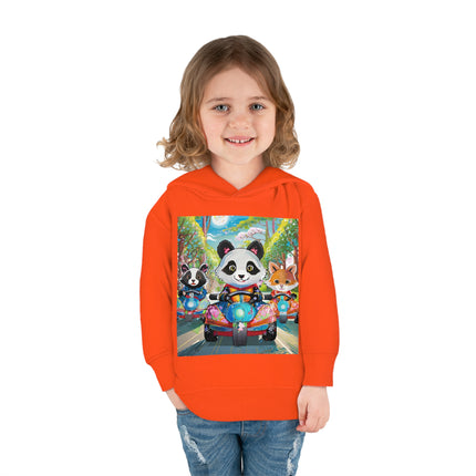 Bumper Car Bonanza Toddler Pullover Fleece Hoodie
