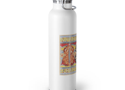 Reproduction of the Shield Frieze by Emile Gilliéron Copper Vacuum Insulated Bottle, 22oz
