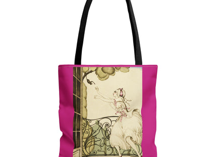 Sur talons rouges (On Red Heels) pl 02 by Gerda Wegener Tote Bag (AOP)