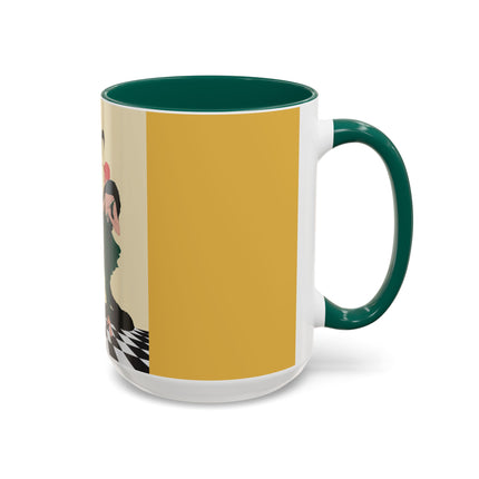 The Marionette Colorful Mugs – Theatrical Glamour & Cabaret Elegance