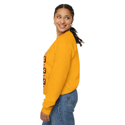 Candy Corn Skeleton Unisex Heavy Blend™ Crewneck Sweatshirt