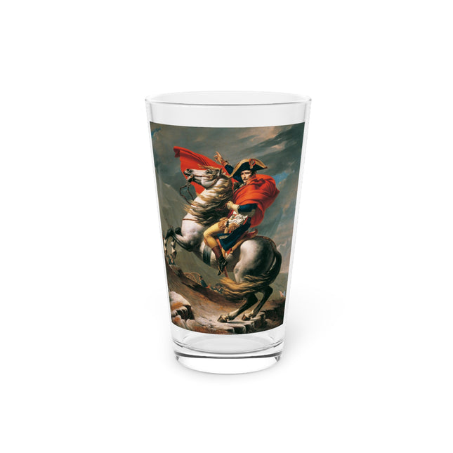 Napoleon Crossing the Alps by Jacques-Louis David Glass, 16oz