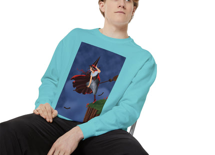 The Enchanted Witch Unisex Garment-Dyed Sweatshirt
