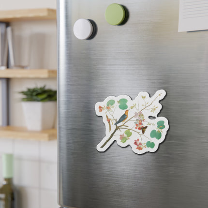Orange-Headed Ground Thrush by Shaikh Zain al–Din Die-Cut Magnets (5 Sizes)