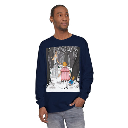Fairy Tale Elegance Unisex Garment-dyed Long Sleeve T-Shirt