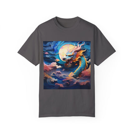 A Dragon's Ascent Unisex Garment-Dyed T-shirt