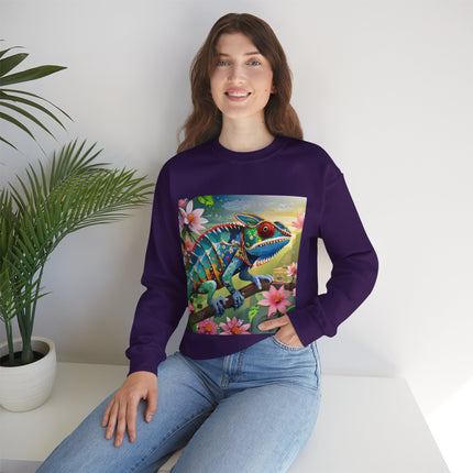 Camouflage Chameleon Unisex Heavy Blend™ Crewneck Sweatshirt