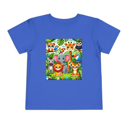 Jungle Friends Parade Toddler Short Sleeve Tee