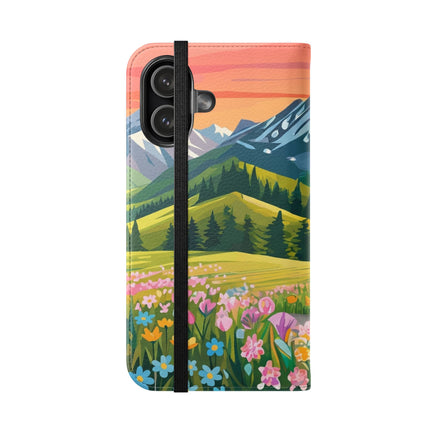 🦓🛴 Stripes on Wheels Flip Case – Sunny Adventures & Storybook Fun