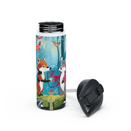 Whimsical Woodland Stainless Steel Water Bottle