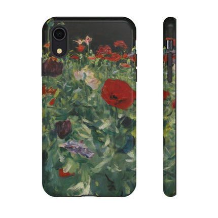 Poppies (A Study of Poppies for Carnation, Lily, Lily, Rose) by John Singer Sargent Phone Cases