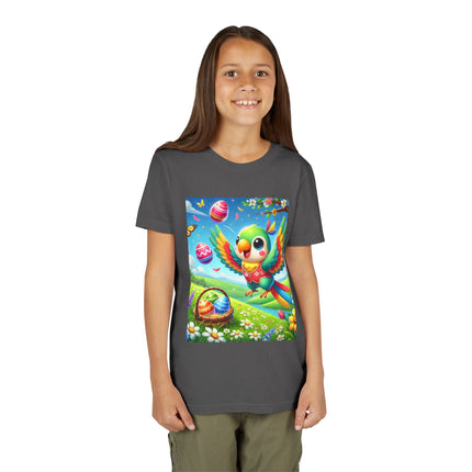 Easter Parrot Youth Short Sleeve Tee