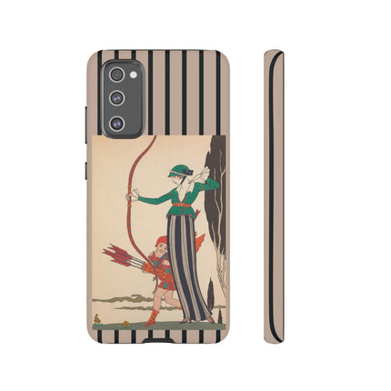 L'Arc Rouge by George Barbier Phone Cases