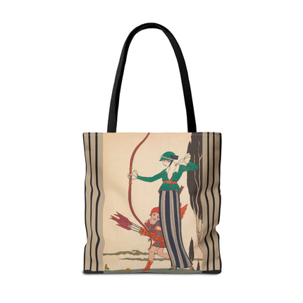 L'Arc Rouge by George Barbier Tote Bag