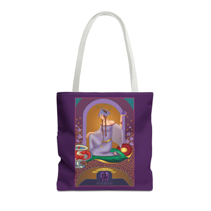 Astrology Gem Series: February & Amethyst Tote Bag