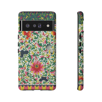 Colorful Floral Pattern by Owen Jones Phone Cases