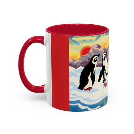 Snowball Shenanigans Colorful Mugs (11oz, 15oz)