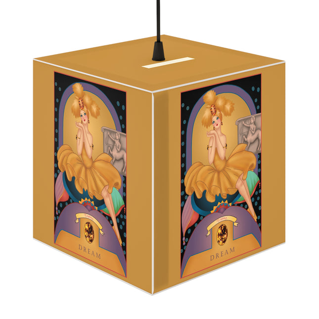 November & Topaz Zodiac Light Cube Lamp