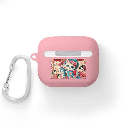 Geisha Kitten's Enchanted Carousel Ride AirPods and AirPods Pro Case