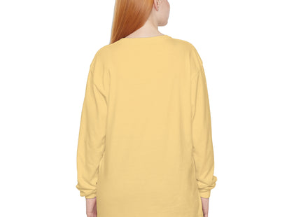 L’écran by Fernand Siméon Garment-dyed Long Sleeve T-Shirt
