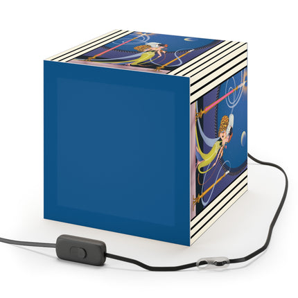 Moonlit Serenade Light Cube Lamp