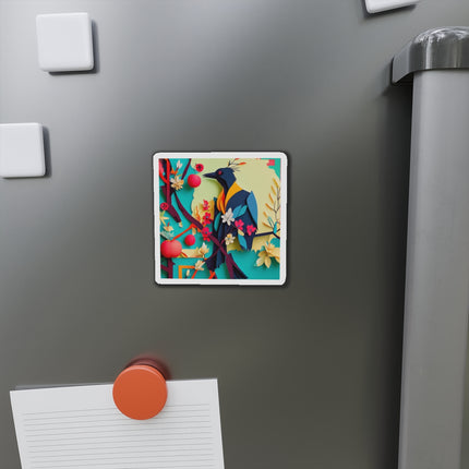 Curious Crow Die-Cut Magnets (5 Sizes)