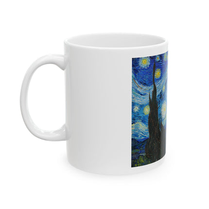 The Starry Night by Vincent Van Gogh Ceramic Mug (11oz, 15oz)