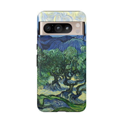 Olive Trees by Vincent Van Gogh Phone Cases