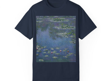 Water Lilies by Claude Monet Unisex Garment-Dyed T-shirt