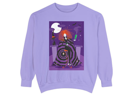 Mystic Elegance Unisex Garment-Dyed Sweatshirt
