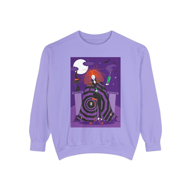 Mystic Elegance Unisex Garment-Dyed Sweatshirt
