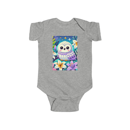 Enchanted Baby Owl Bodysuit – Moonlit Lily Garden Design