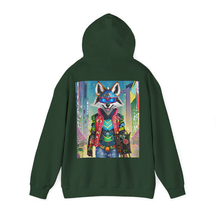 Cyber Hyena – Heavy Blend™ Hooded Sweatshirt