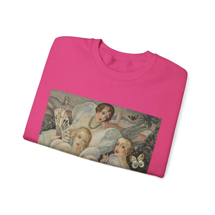Les Femmes Fatales by Gerda Wegener Heavy Blend™ Crewneck Sweatshirt