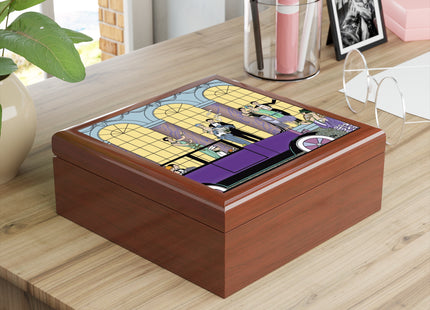 Au Revoir by George Barbier Jewelry Box