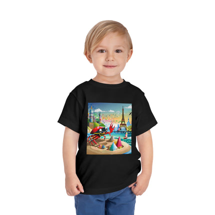 Crab Architect Toddler Short Sleeve Tee
